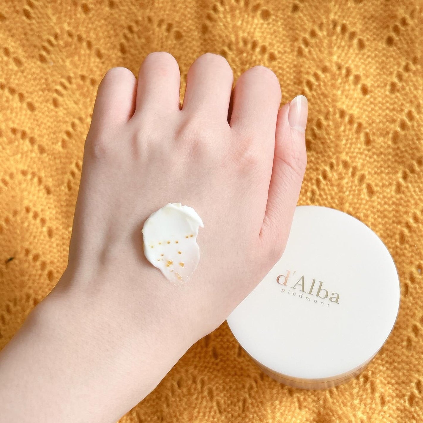 ビタトーニングカプセルクリーム/ダルバ/フェイスクリームを使ったクチコミ(5枚目)