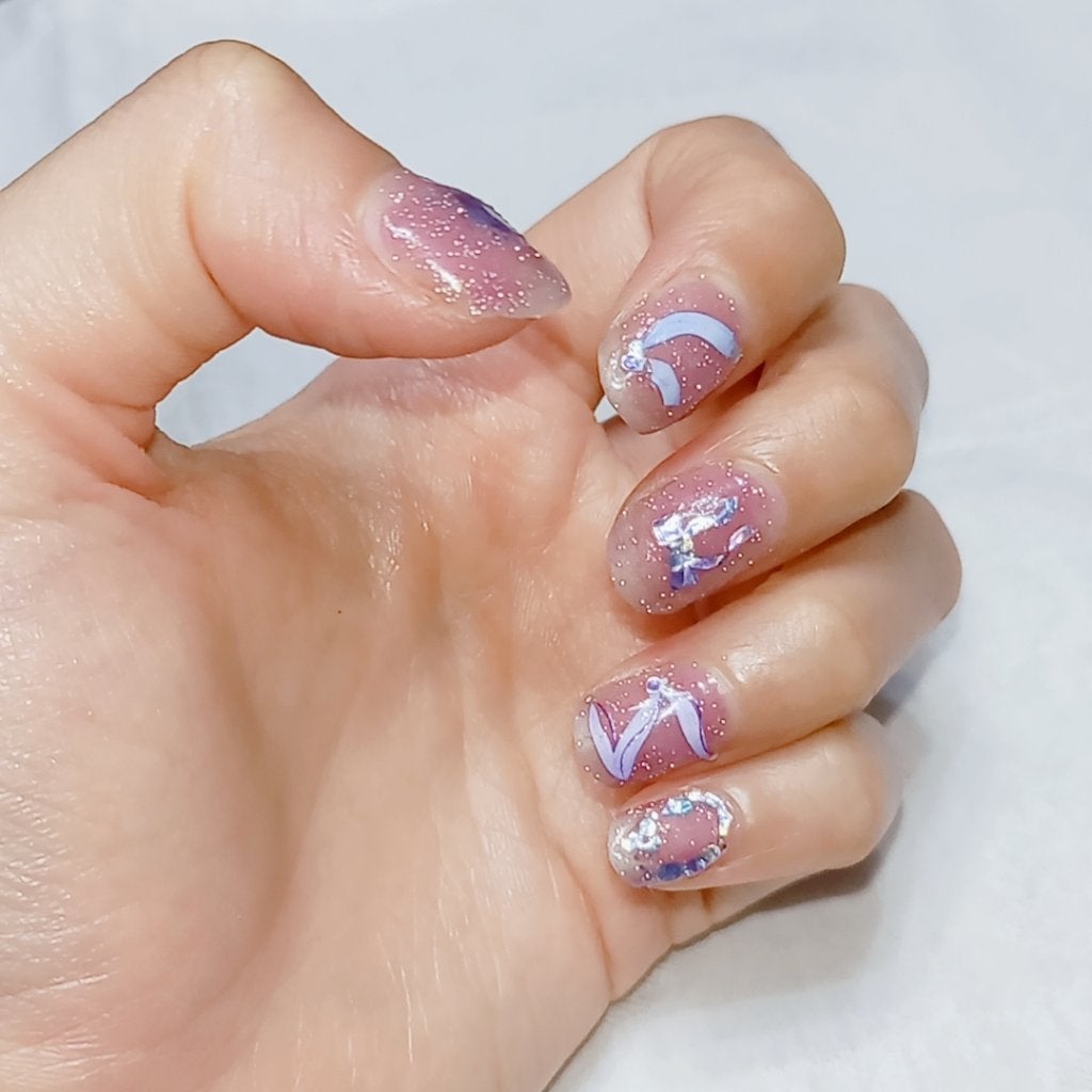 ネイルシール/セリア/ネイルシールを使ったクチコミ(2枚目)