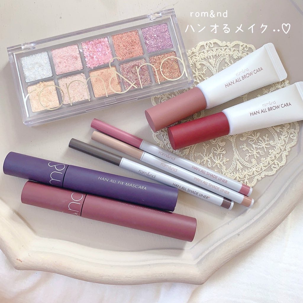 ハンオールフィックスマスカラ/rom&nd/マスカラを使ったクチコミ(1枚目)