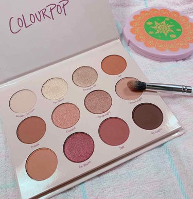 Give It To Me Straight/ColourPop/アイシャドウパレットを使ったクチコミ（2枚目）