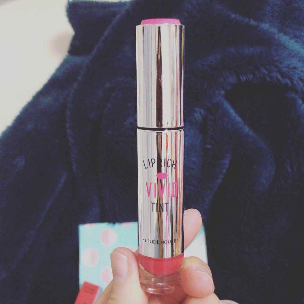 リップリッチ ビビッドティント/ETUDE/口紅を使ったクチコミ（1枚目）