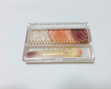 トーンアップアイシャドウ/CEZANNE/アイシャドウパレットを使ったクチコミ(1枚目)