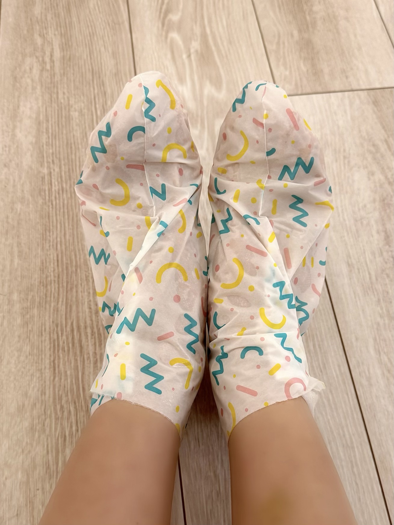 シルキーココナッツオイルフットマスク /MADFORCOS/レッグ・フットケアを使ったクチコミ（2枚目）