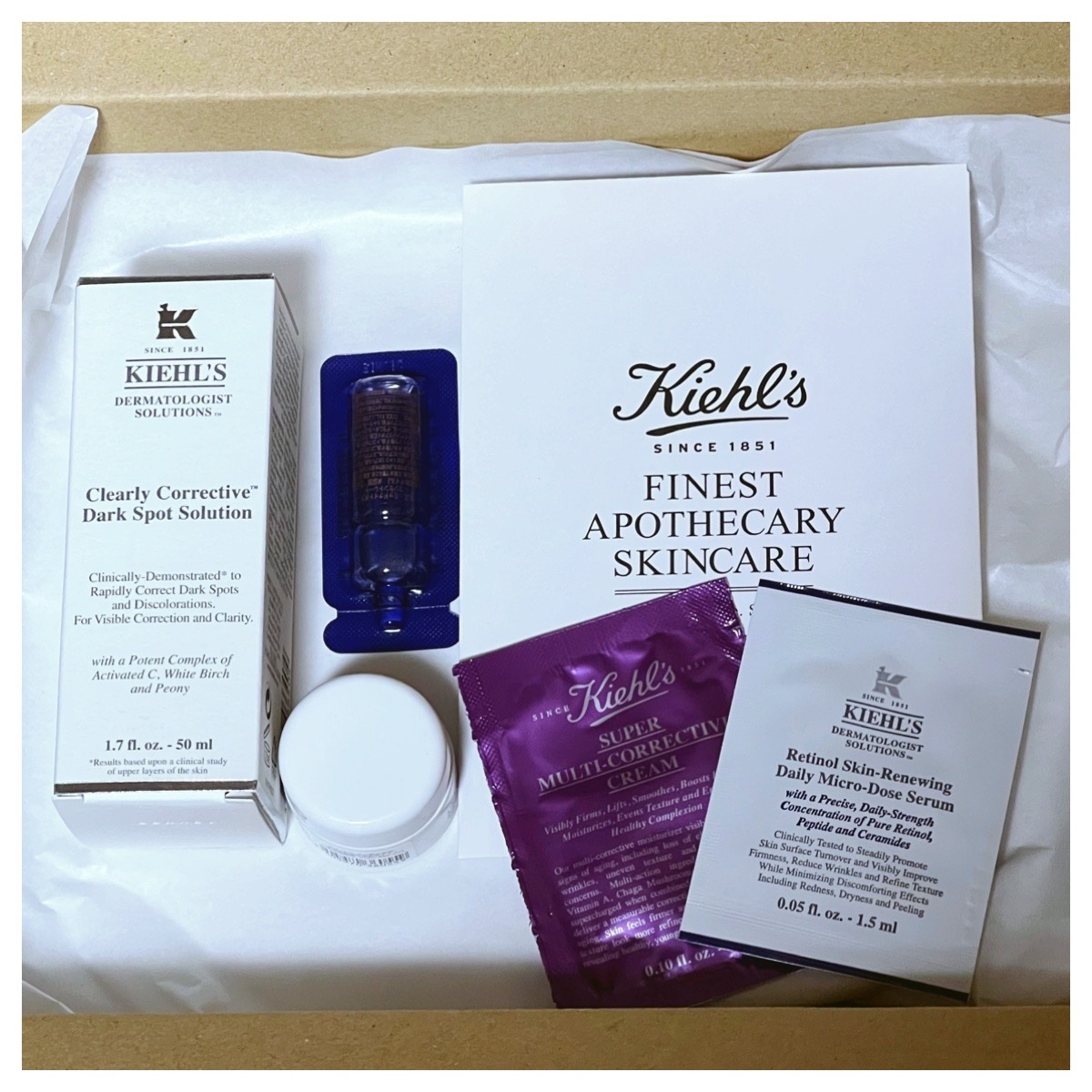 キールズ DS クリアリーブライト エッセンス[医薬部外品]/Kiehl's/美容液を使ったクチコミ（3枚目）