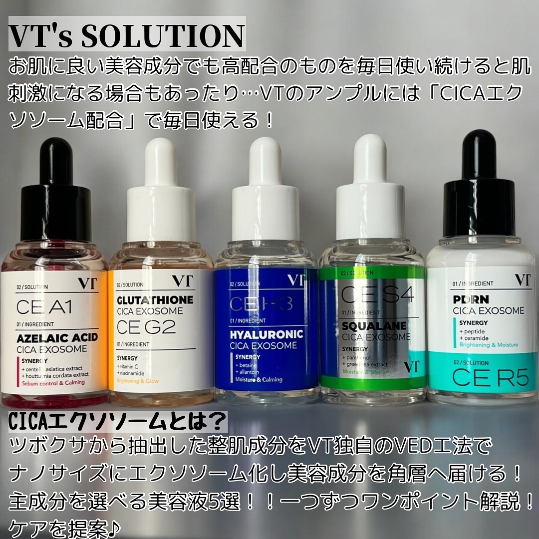 A1カーミング アンプル/VT/美容液を使ったクチコミ（2枚目）