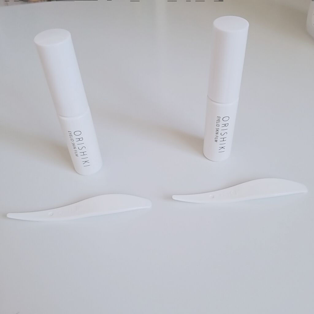 オリシキ アイリッドスキンフィルム		/D-UP/二重まぶた用アイテムを使ったクチコミ（2枚目）