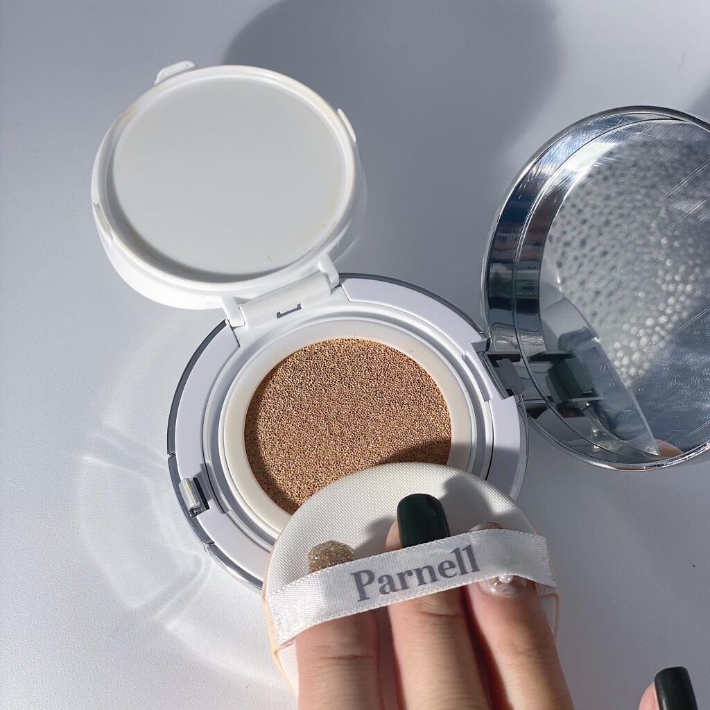 シカマヌ　セラム　クッションファンデ/parnell/クッションファンデーションを使ったクチコミ（3枚目）