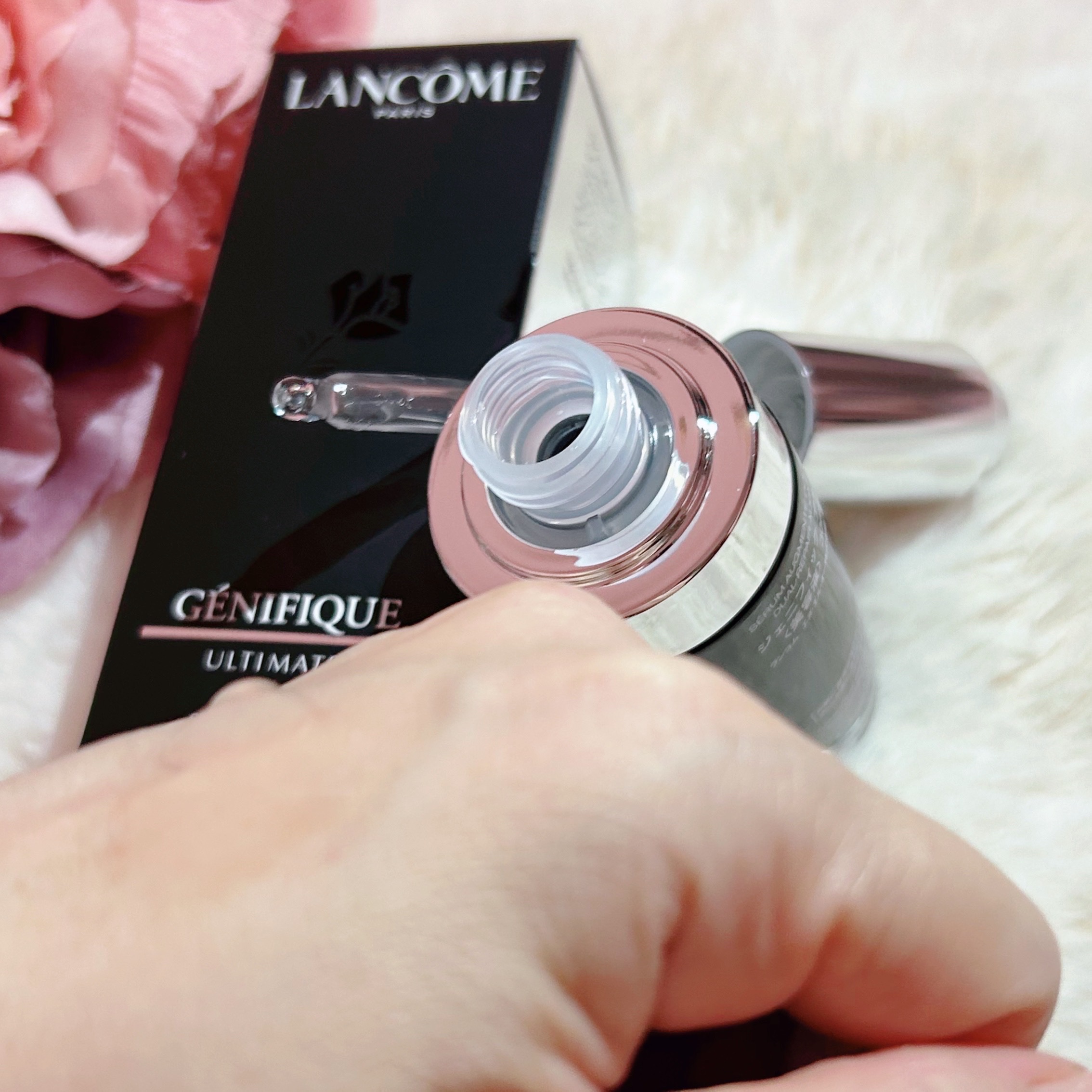 ジェニフィック アドバンスト N/LANCOME/美容液を使ったクチコミ（2枚目）