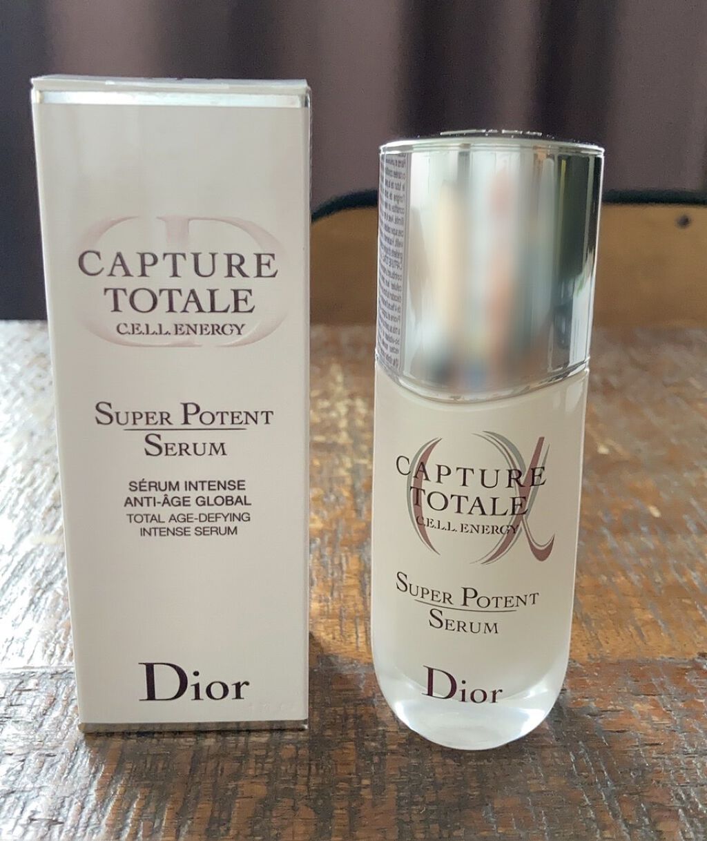 【旧】カプチュール トータル セル ENGY スーパー セラム/Dior/美容液を使ったクチコミ(1枚目)