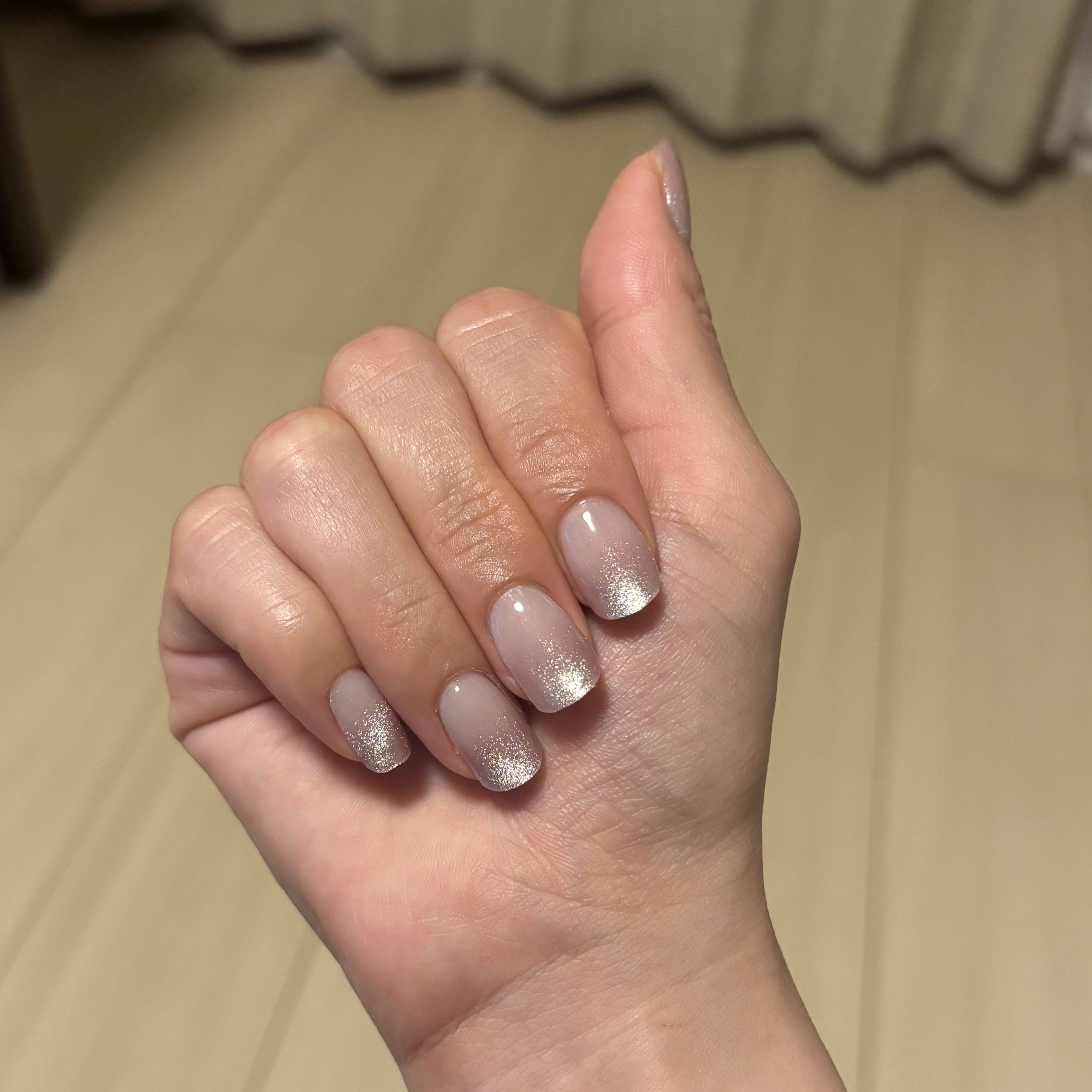 セミキュアジェルネイル（ハンド）/ohora/ネイルシールを使ったクチコミ（3枚目）