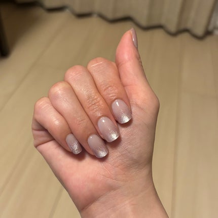 セミキュアジェルネイル(ハンド)/ohora/ネイルシールを使ったクチコミ(3枚目)