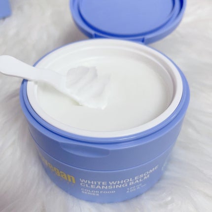 カラーフードシリーズホワイトホールサムクレンジングバーム/Tovegan/クレンジングバームを使ったクチコミ(3枚目)