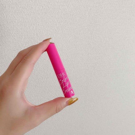 濃密うるみカラーリップクリーム/DHC/リップクリームを使ったクチコミ(1枚目)