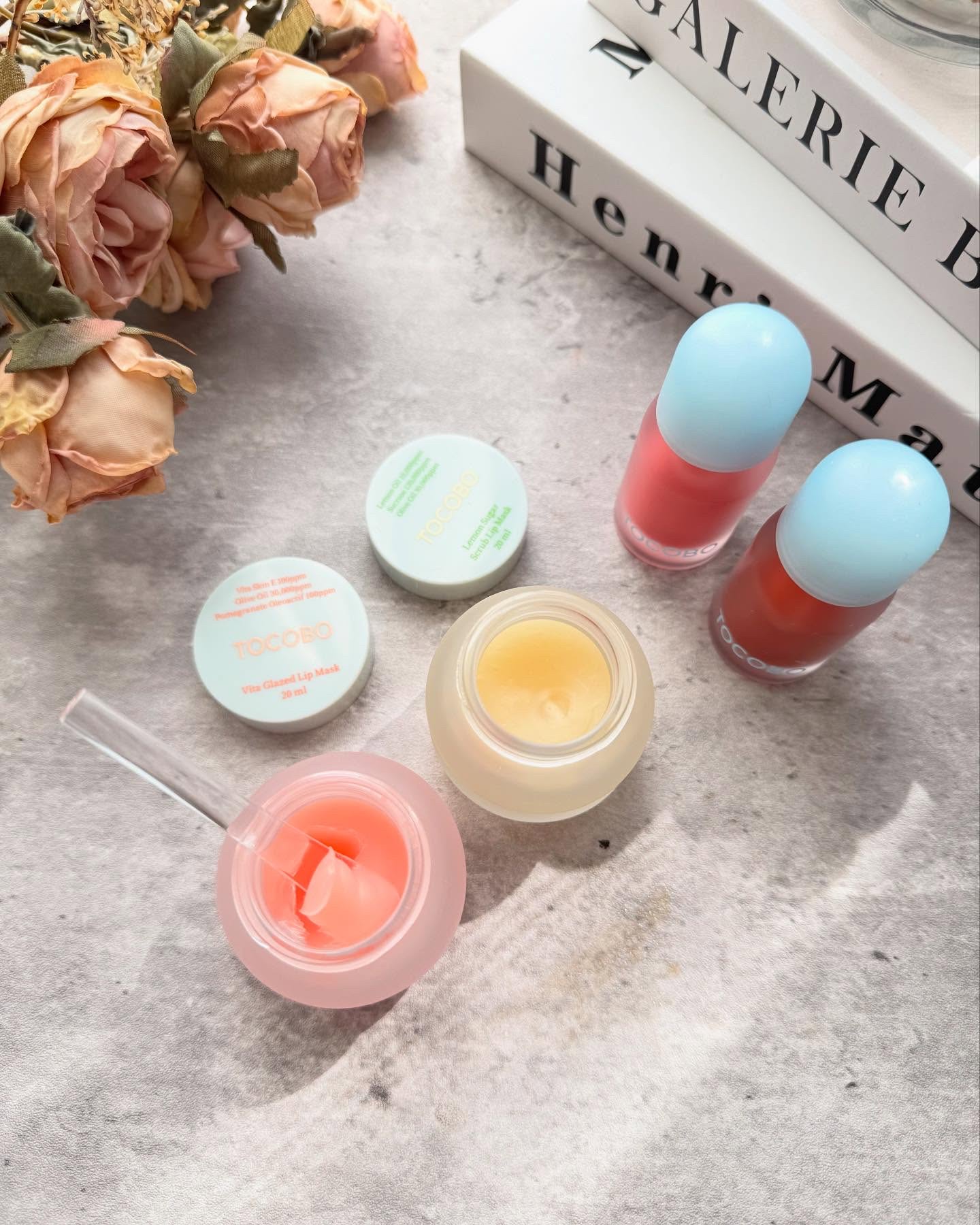 ビタグレーズドリップマスク/TOCOBO/リップマスクを使ったクチコミ（2枚目）