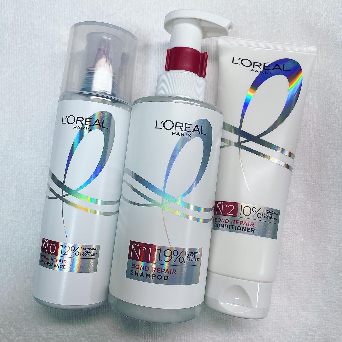 ロレアル パリ ボンド リペア シャンプー／コンディショナー/ロレアル パリ/市販シャンプーを使ったクチコミ（1枚目）