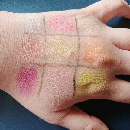 UR GLAM BLOOMING EYE COLOR PALETTE/U R GLAM/アイシャドウパレットを使ったクチコミ(3枚目)