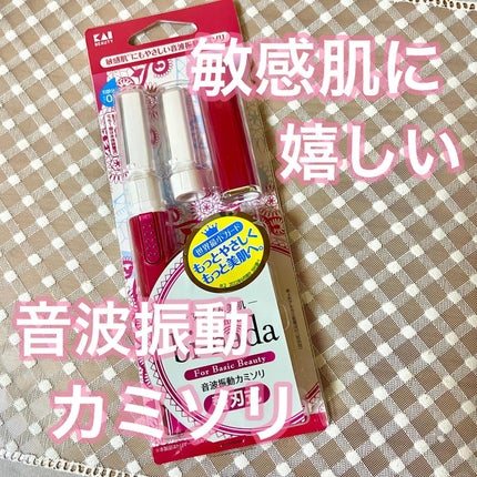 bi-hada ompa L ホルダー替刃2個付/貝印/シェーバーを使ったクチコミ(1枚目)