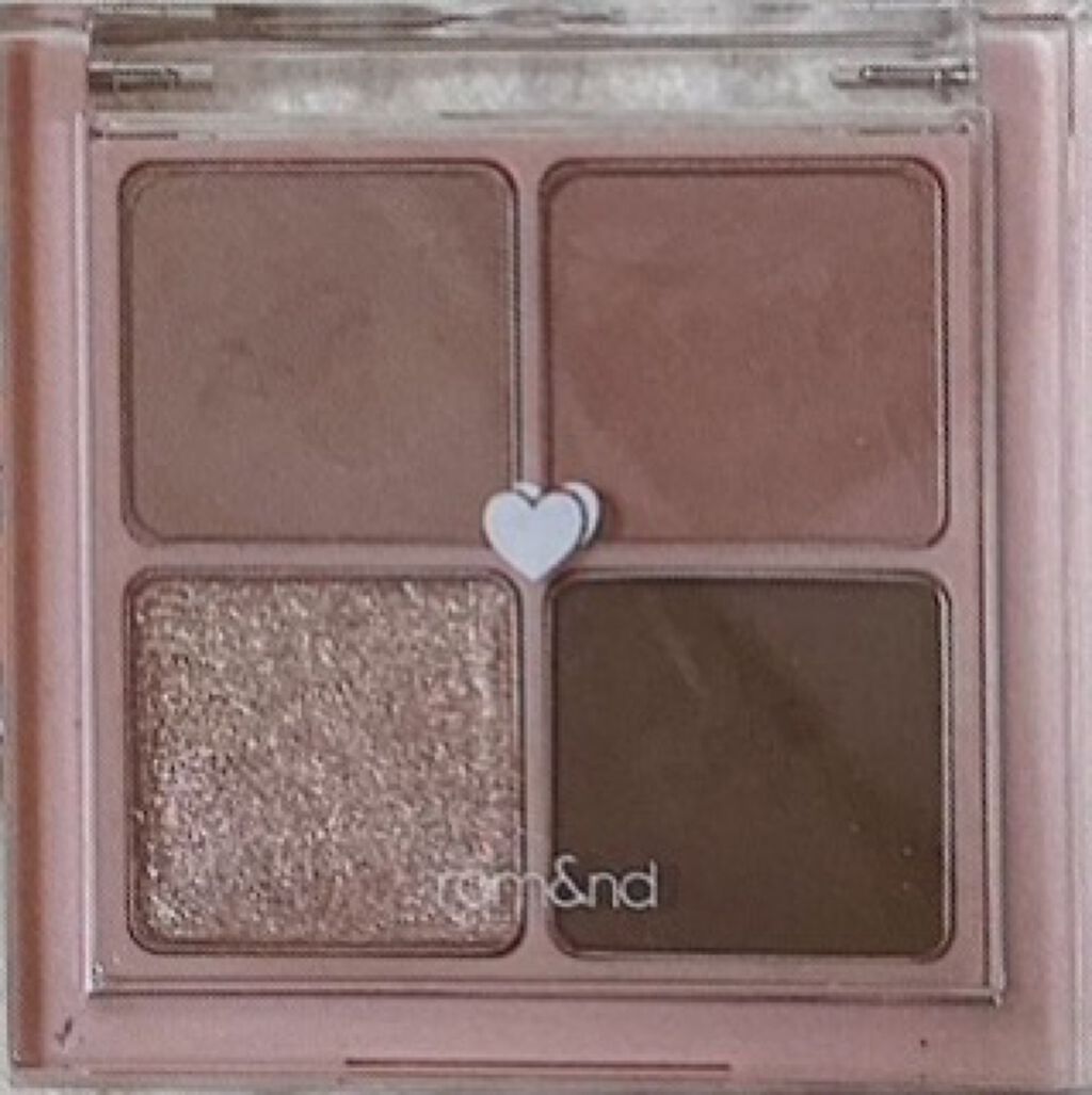 ベターザンアイズ/rom&nd/アイシャドウパレットを使ったクチコミ（3枚目）