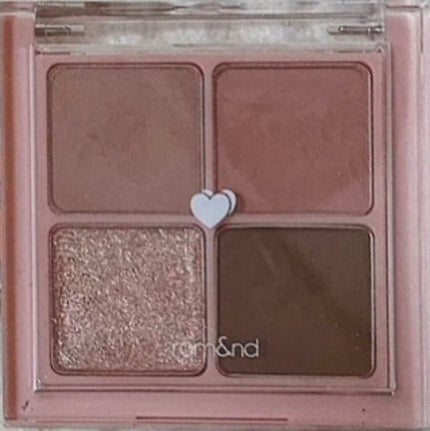 ベターザンアイズ/rom&nd/アイシャドウパレットを使ったクチコミ(3枚目)