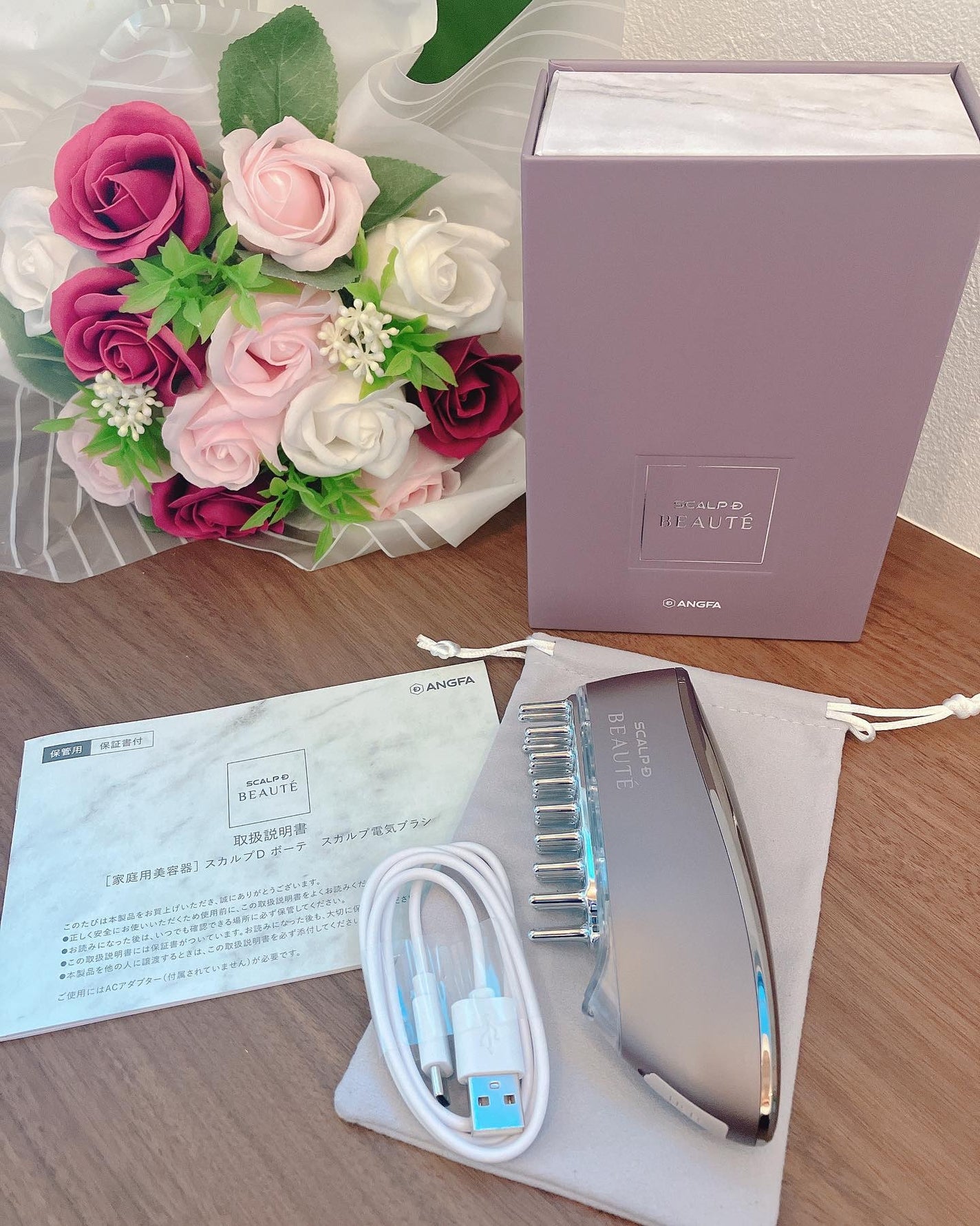 スカルプ電気ブラシ/アンファー(スカルプD)/美顔器・マッサージを使ったクチコミ(9枚目)