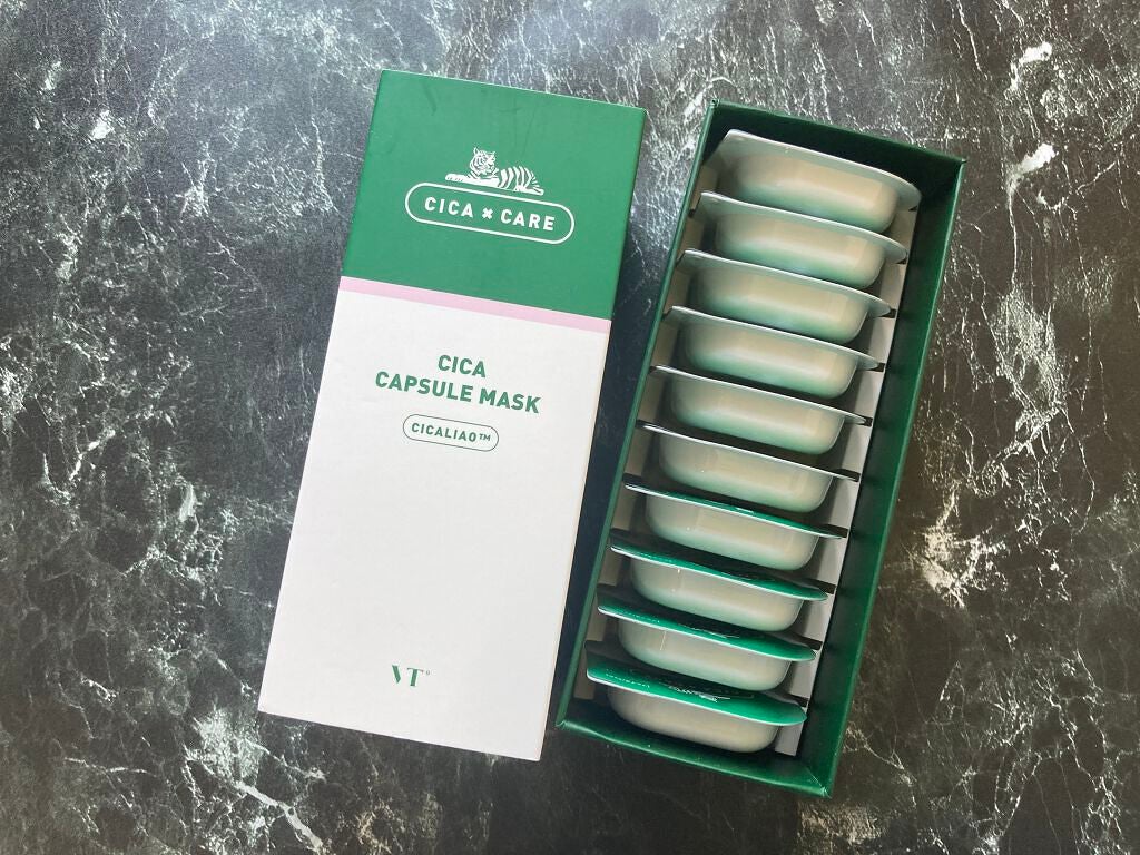 CICA カプセルマスク/VT/洗い流すパック・マスクを使ったクチコミ(2枚目)