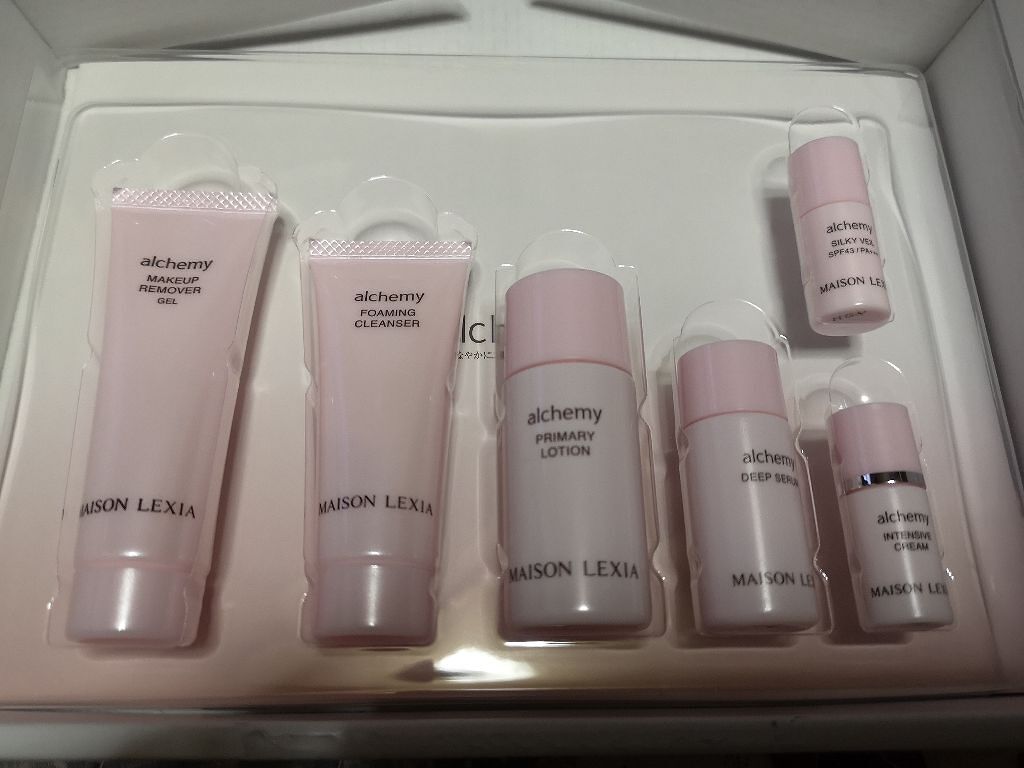 トライアルセット/アルケミー/トライアルキットを使ったクチコミ（1枚目）