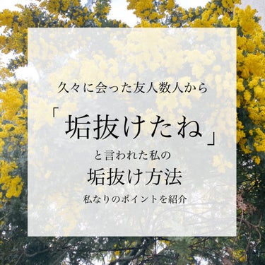 【垢抜ける為にしたこと】私の代が節目の歳で3月は久々に会う友人が多かったのですが、
『垢抜けた？』『痩せた？』
と言われたことが多かったので数年こだわってきた方法を紹介します🌷


髪型、メイ