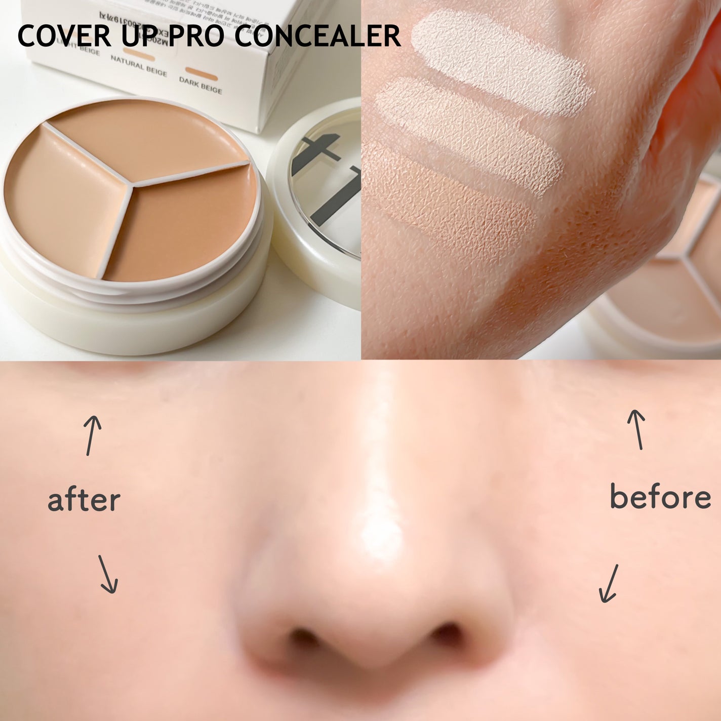 カバーアッププロコンシーラー/TFIT/パレットコンシーラーを使ったクチコミ(3枚目)