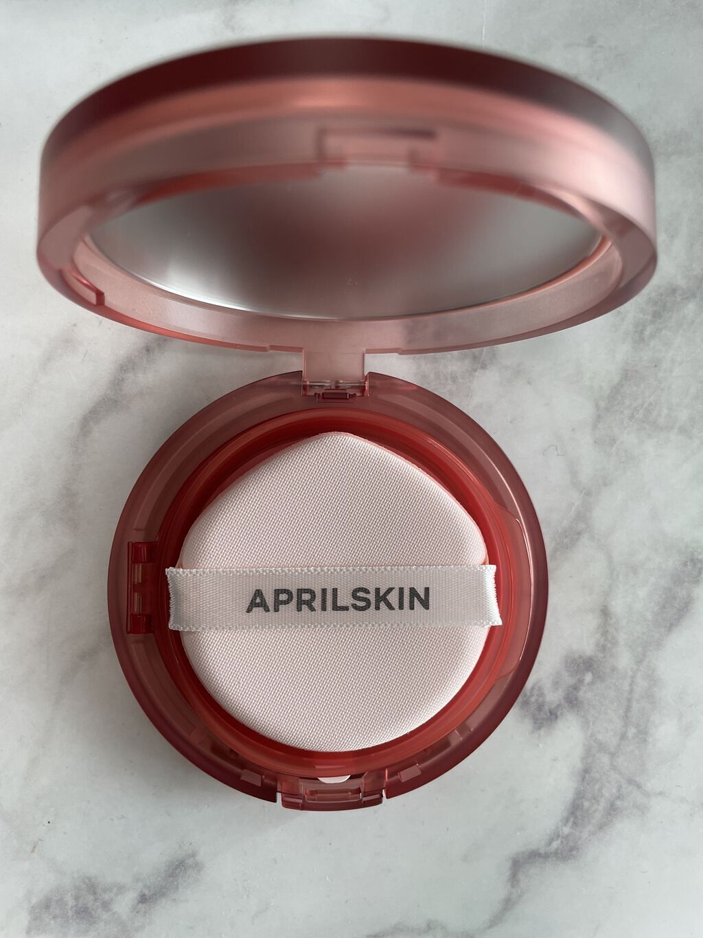 ヒーロークッション＋レフィルセット/APRILSKIN/クッションファンデーションを使ったクチコミ（3枚目）