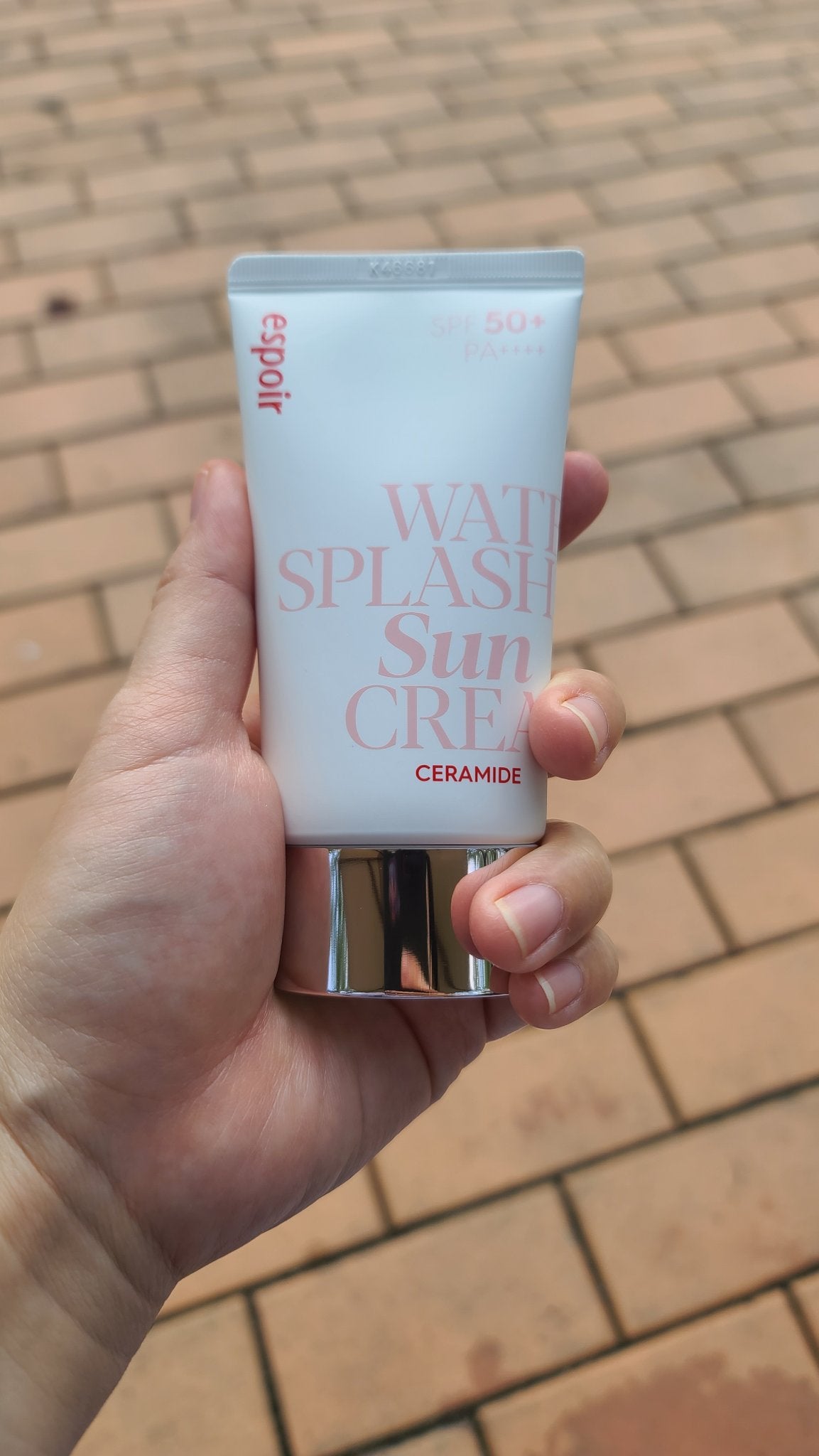 ウォータースプラッシュサンクリーム セラミド/espoir/日焼け止めクリームを使ったクチコミ(1枚目)
