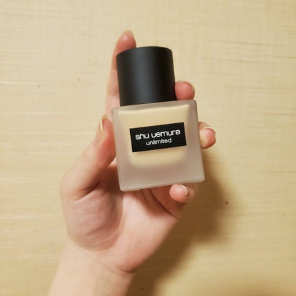 (旧)アンリミテッド ラスティング フルイド/shu uemura/リキッドファンデーションを使ったクチコミ(1枚目)