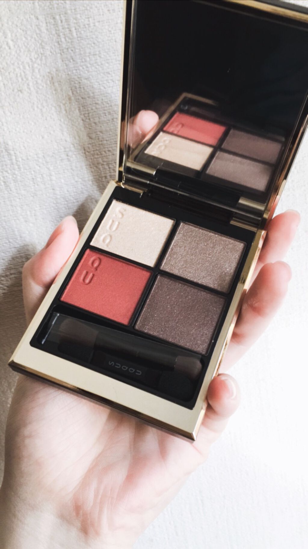 シグニチャー カラー アイズ/SUQQU/アイシャドウパレットを使ったクチコミ(2枚目)