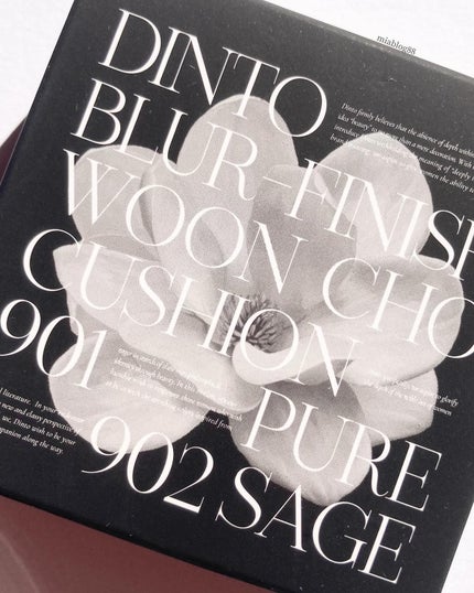 Dinto ブラー フィニッシュ マットクッションファンデーション/Dinto/クッションファンデーションを使ったクチコミ(9枚目)