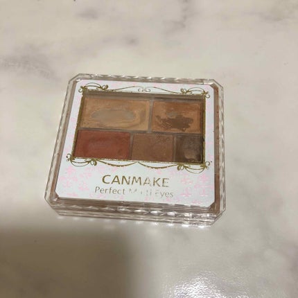 パーフェクトマルチアイズ/キャンメイク/アイシャドウパレットを使ったクチコミ(2枚目)