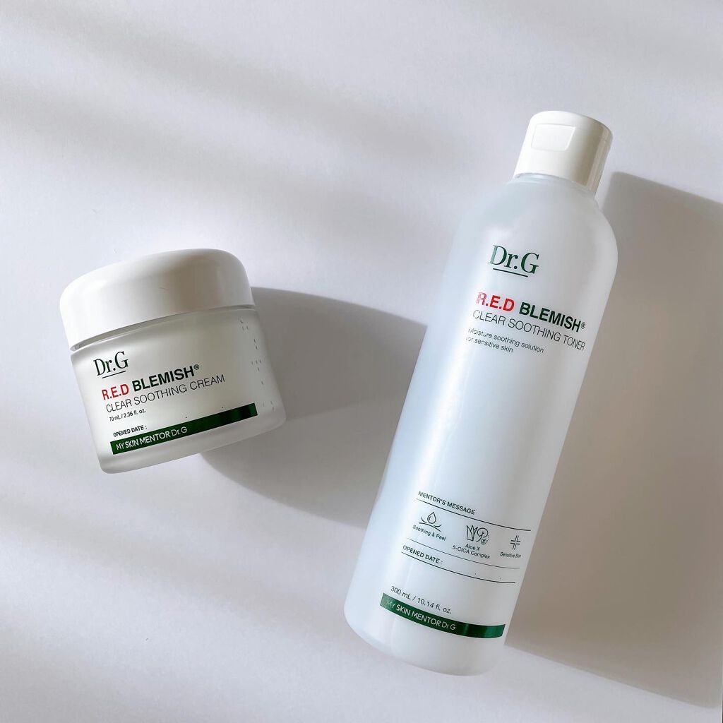 レッドB・Cスムージングクリーム/Dr.G/フェイスクリームを使ったクチコミ(6枚目)