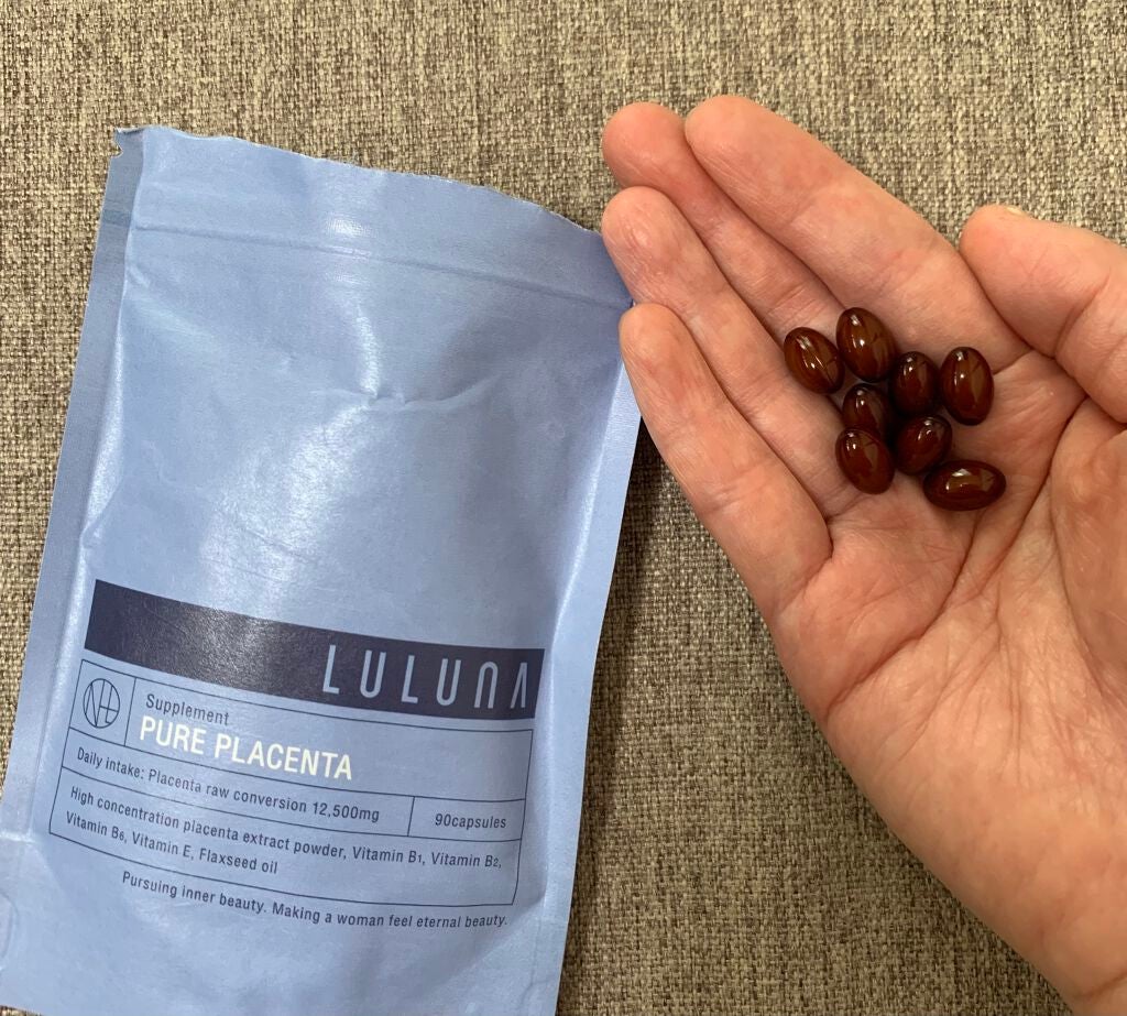 PURE PLACENTA/LULUNA/美容サプリメントを使ったクチコミ(3枚目)