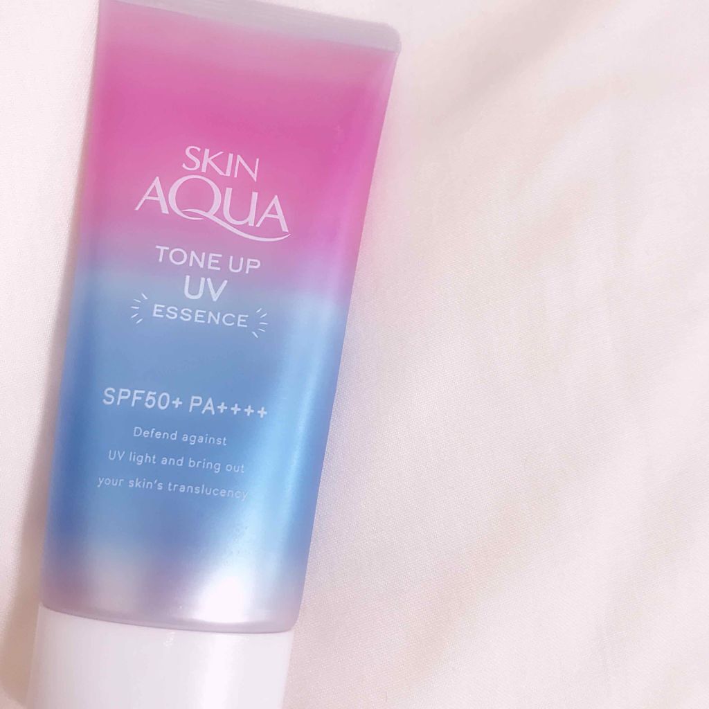 スキンアクア トーンアップUVエッセンス/スキンアクア/日焼け止めクリームを使ったクチコミ（1枚目）
