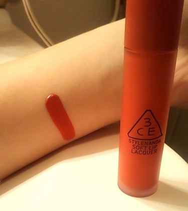 3CE SOFT LIP LACQUER #EXPLICIT/3CE/口紅を使ったクチコミ（2枚目）