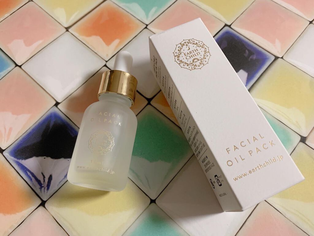 フェイシャル オイル パック/EARTHCHILD/フェイスオイルを使ったクチコミ（2枚目）