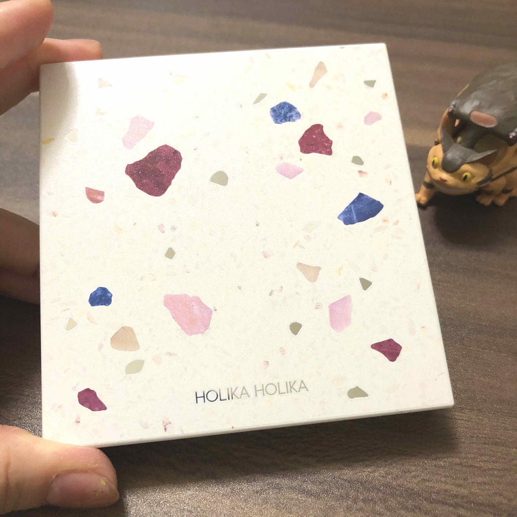 TERRAZZO Shadow palette/HOLIKA HOLIKA/アイシャドウパレットを使ったクチコミ(1枚目)