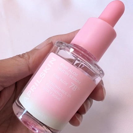 ピンクアロエムチンセラム/APRILSKIN/美容液を使ったクチコミ(1枚目)