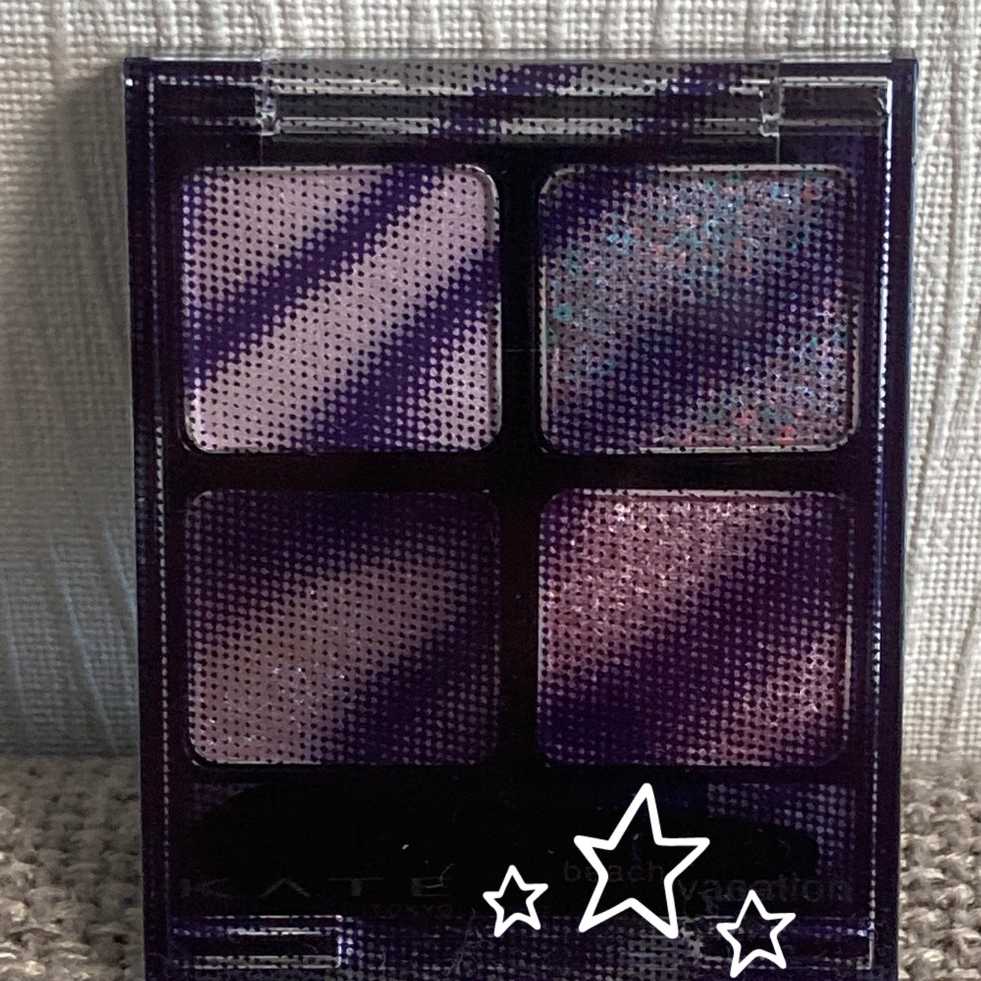 ビーチバカンスグリッターパレット/KATE/アイシャドウパレットを使ったクチコミ(3枚目)