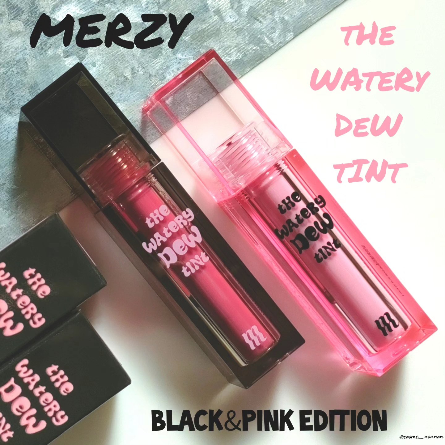 ザ ウォータリーデューティント/MERZY/リップティントを使ったクチコミ（1枚目）