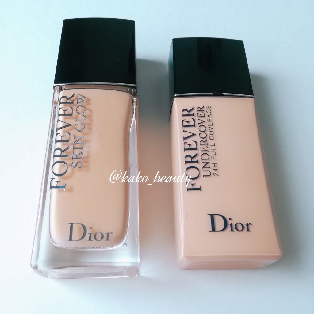 DIORフォーエバーリキッドファンデーション／コンシーラー DIOR⁄ディオール スキン フォーエヴァー フルイド グロウの色選び