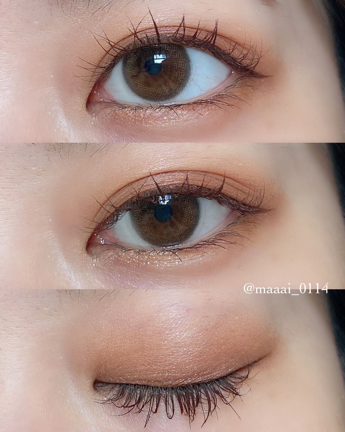 アンジョルノ/en Giorno/カラーコンタクトレンズを使ったクチコミ(4枚目)