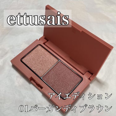 アイエディション(カラーパレット)/ettusais/パウダーアイシャドウを使ったクチコミ（1枚目）