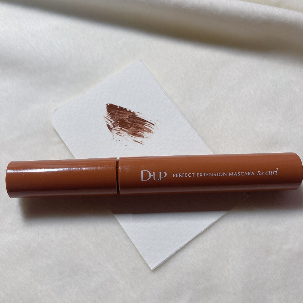 D-UPパーフェクトエクステンション マスカラ for カール
キャラメルブラウン

最近1番の推しマスカラ♡

色がとっても好きで、
軽く塗ると目元が優しい雰囲気になる🥰
イエベ春向けのアイシャドウと
このマスカラを合わせるのが最近のお