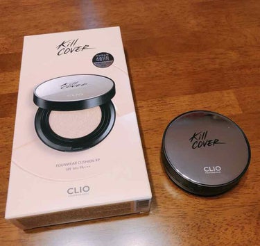 キル カバー ファンウェア クッション エックスピー/CLIO/クッションファンデーションを使ったクチコミ（1枚目）