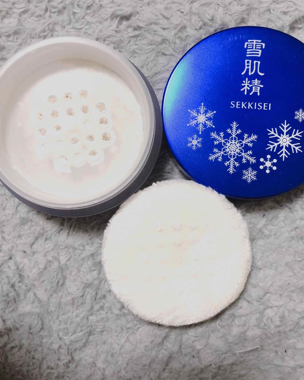粉雪パウダー/雪肌精/ルースパウダーを使ったクチコミ（1枚目）
