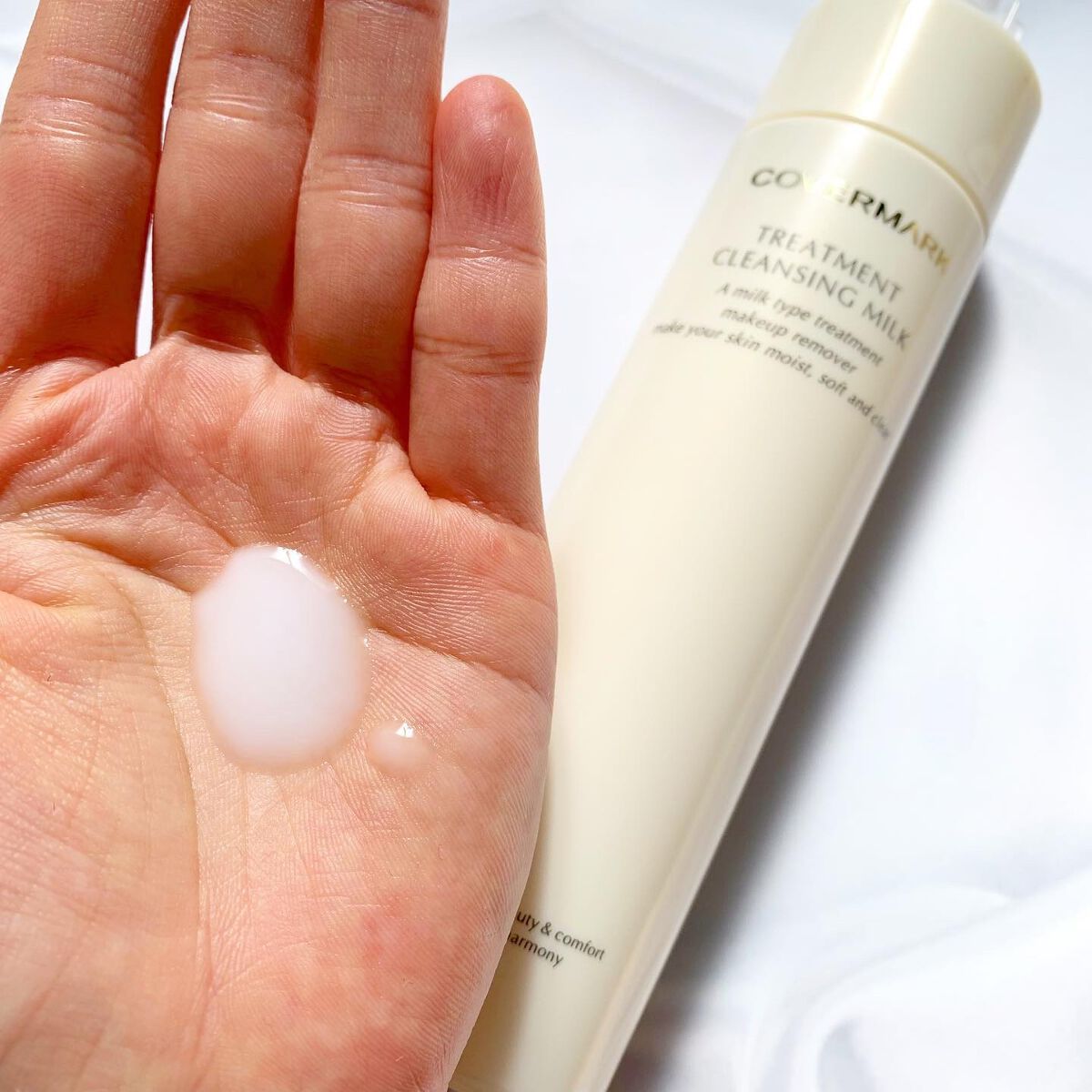 トリートメント クレンジング ミルク/COVERMARK/ミルククレンジングを使ったクチコミ(3枚目)
